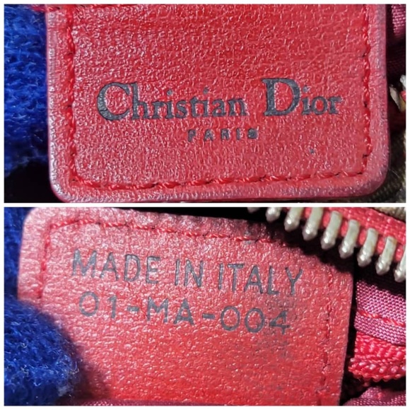 Authentic CHRISTIAN DIOR Diorissimo Rasta Messenger Bag - Picture 12 of 13